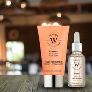 Skin Glow Boost Vitamin C Moisturiser 50Ml + Vitamin C Glow Boost Oil-Serum 30Ml faces skin glow boost vitamin c moisturiser 50ml vitamin c glow boost oil serum 30ml