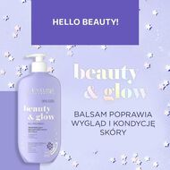 faces beauty   glow regenerating and nourishing body lotion
