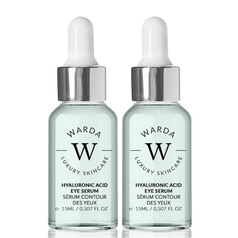 erthskin london 2 x skin hydration boost hyaluronic acid eye serum 15ml