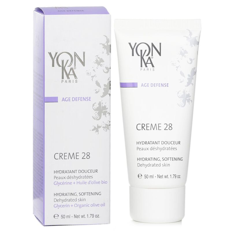 yonka age defense creme 28 with essential oils hydrating, softening
