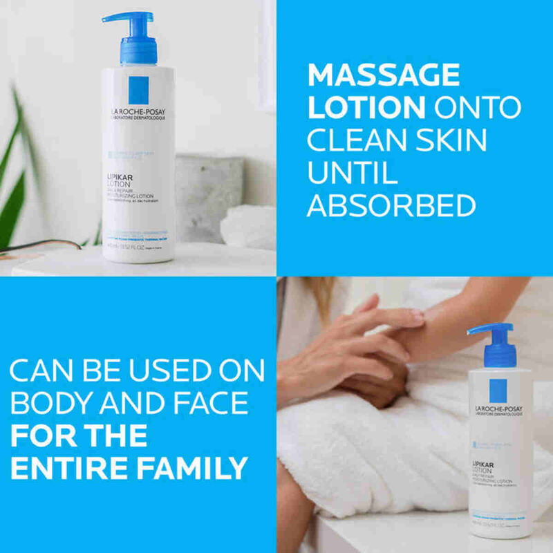 la roche posay lipikar emolient body milk