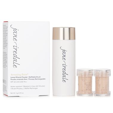 faces amazing base loose mineral powder spf 20 refillable brush