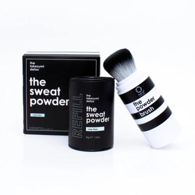 faces the takesumi detox the sweat powder brush and refill set