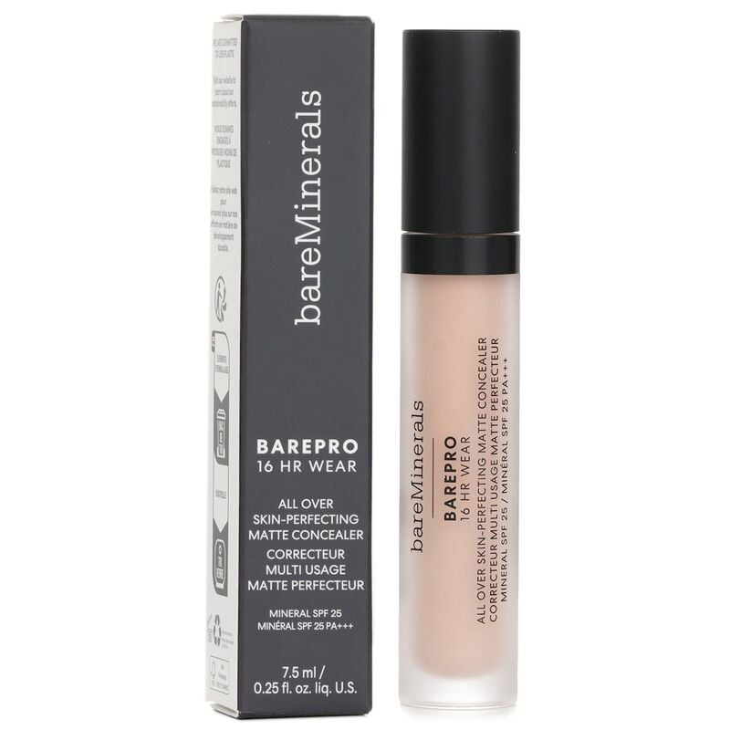 bareminerals barepro 16hr wear all over skin perfecting matte concealer mineral spf25