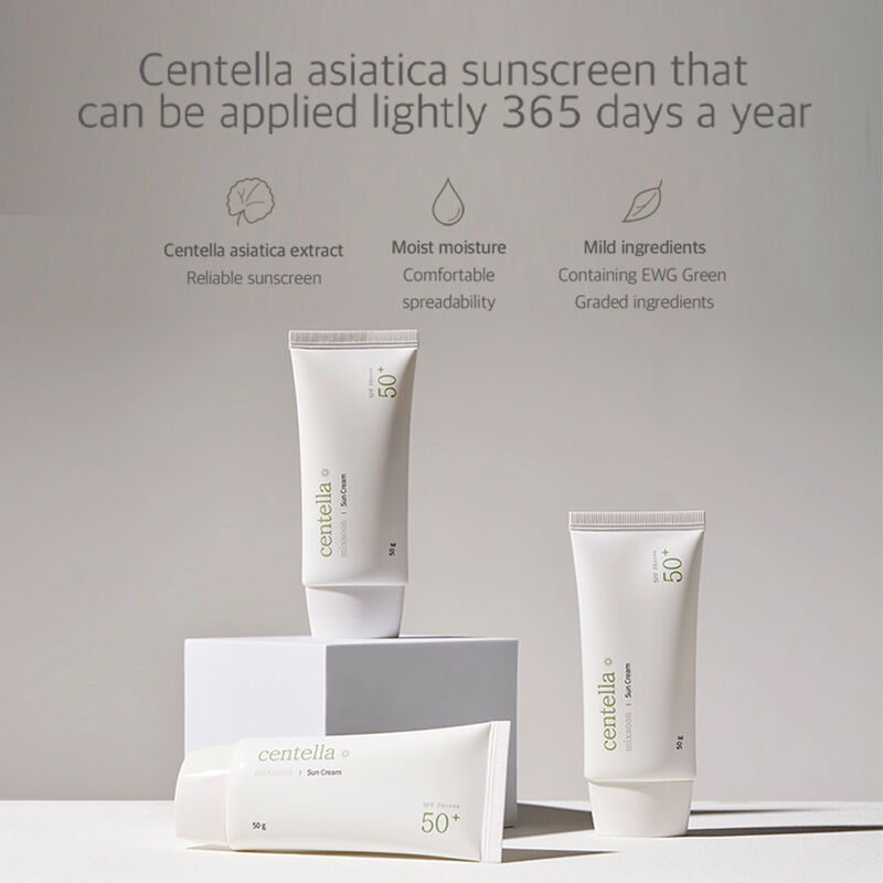 mixsoon centella spf50+ daily sunscreen
