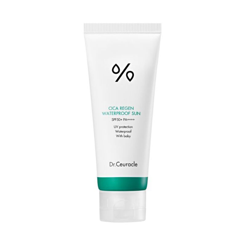 dr. ceuracle cica regen waterproof sun (spf50+) face and body uv protection