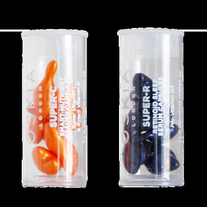 oskia superc x superr capsules duo travel size