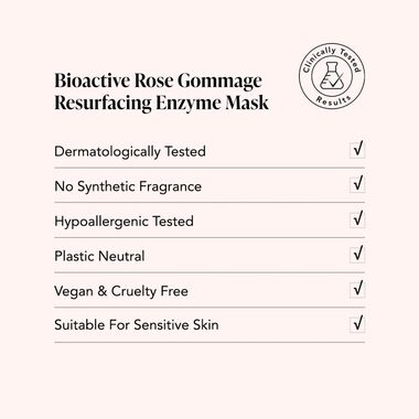faces bioactive rose gommage