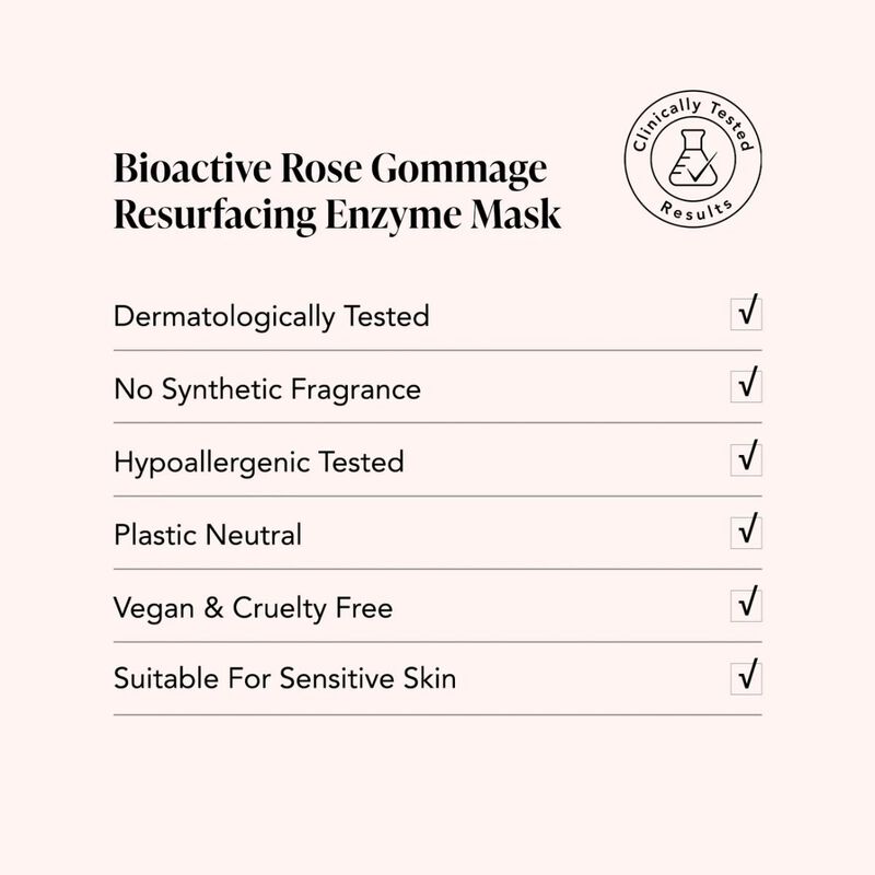 odacite bioactive rose gommage