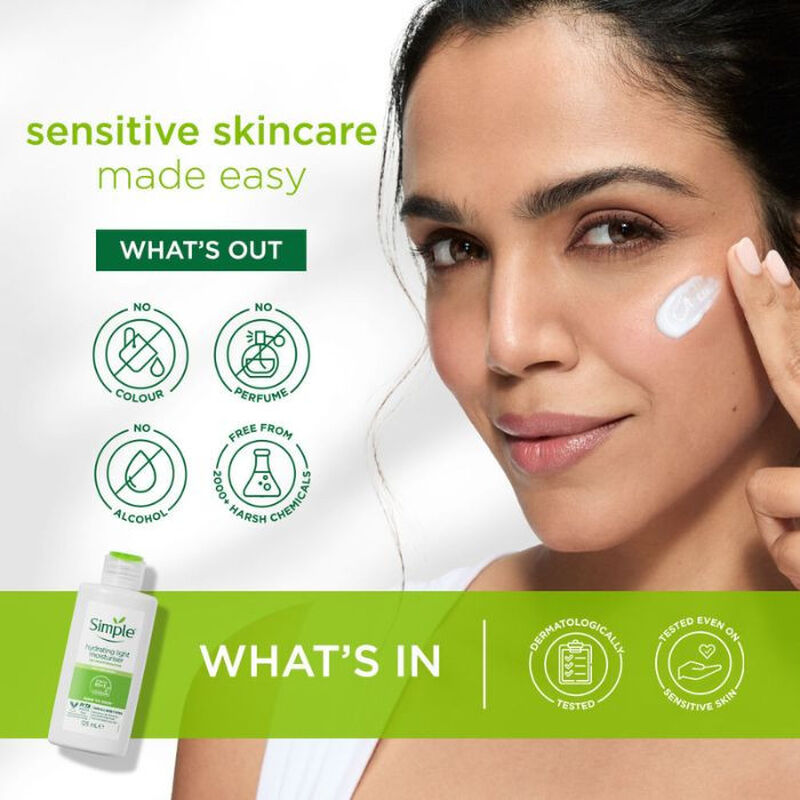 simple kind to skin hydrating light moisturizer