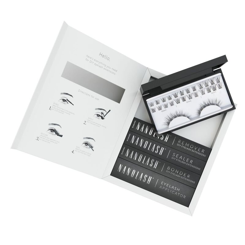 nanolash diy eyelash extensions starter kit heartbreaker