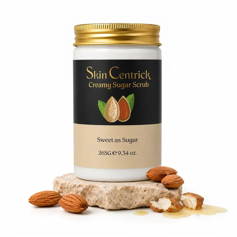 skin centrick creamy sugar scrub