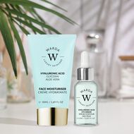 SKIN HYDRATION BOOST HYALURONIC ACID MOISTURISER 50ml + SKIN HYDRATION BOOST HYALURONIC ACID EYE SERUM 15ml faces skin hydration boost hyaluronic acid moisturiser 50ml skin hydration boost hyaluronic acid eye serum 15ml