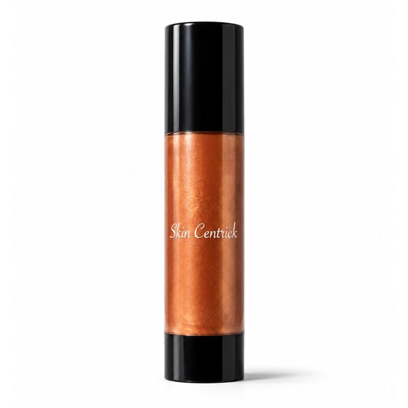 skin centrick زيت الجسم اللامع