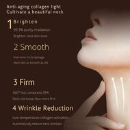 faces قناع  بتقنية led  للرقبة والصدر