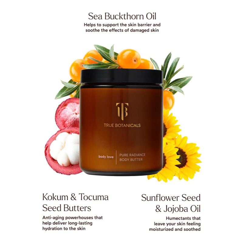 ترو بوتانيكلز زبدة الجسم بيور راديينس