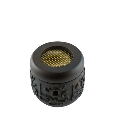 faces letters incense burner