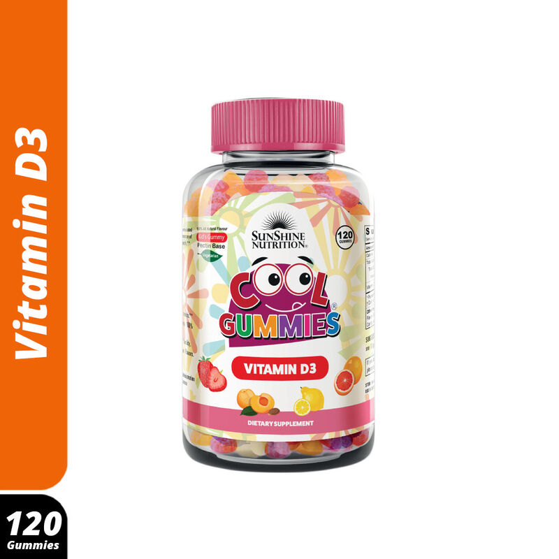 sunshine n cool gummies kids vitamin d3 1 gummies