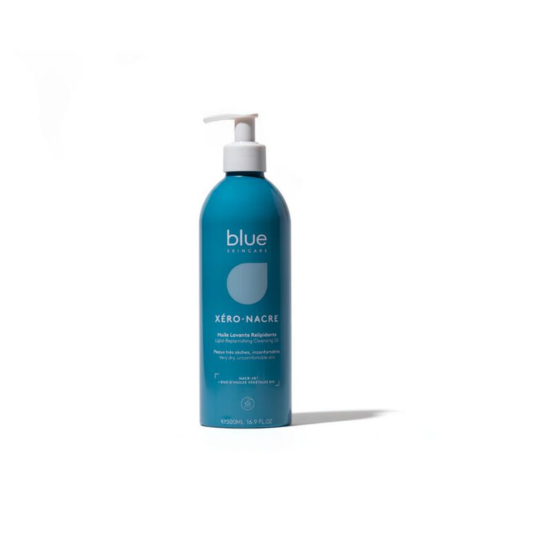 blue skincare lipid replenishing cleansing oil