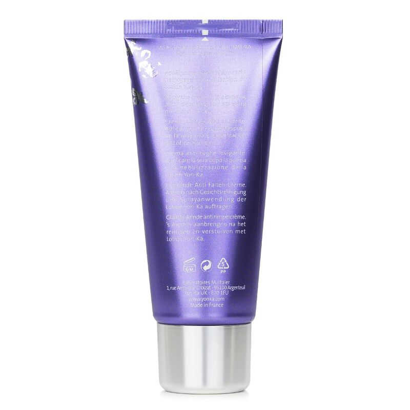 yonka age correction elastine nuit creme with elastin peptides smoothing, antiwrinkle