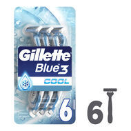 faces blue iii disposable razor cool