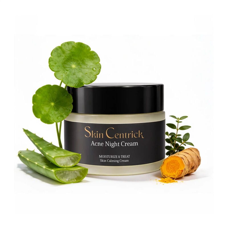 skin centrick acne night cream