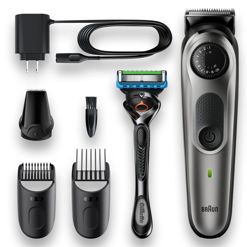 براون braun beard trimmer precision dial for 39 length settings
