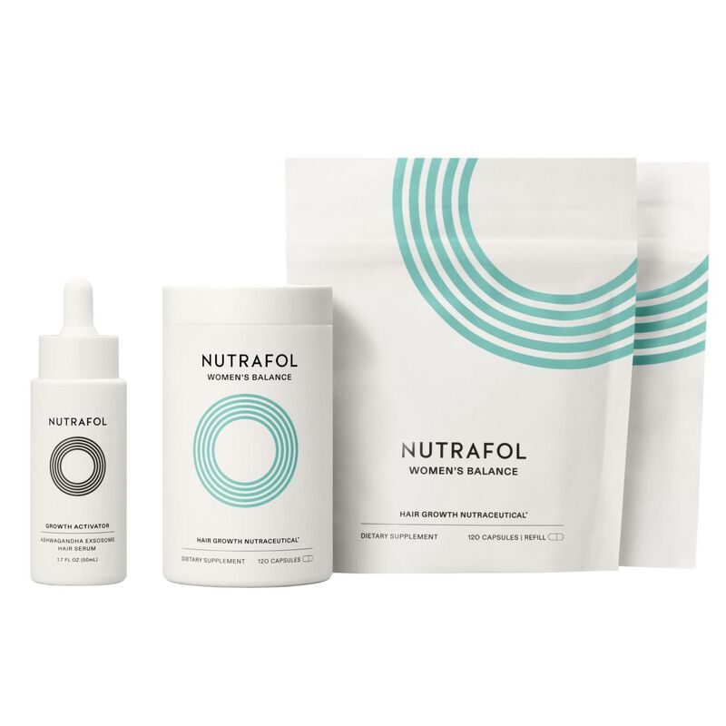 nutrafol balance fullest hair growth kit