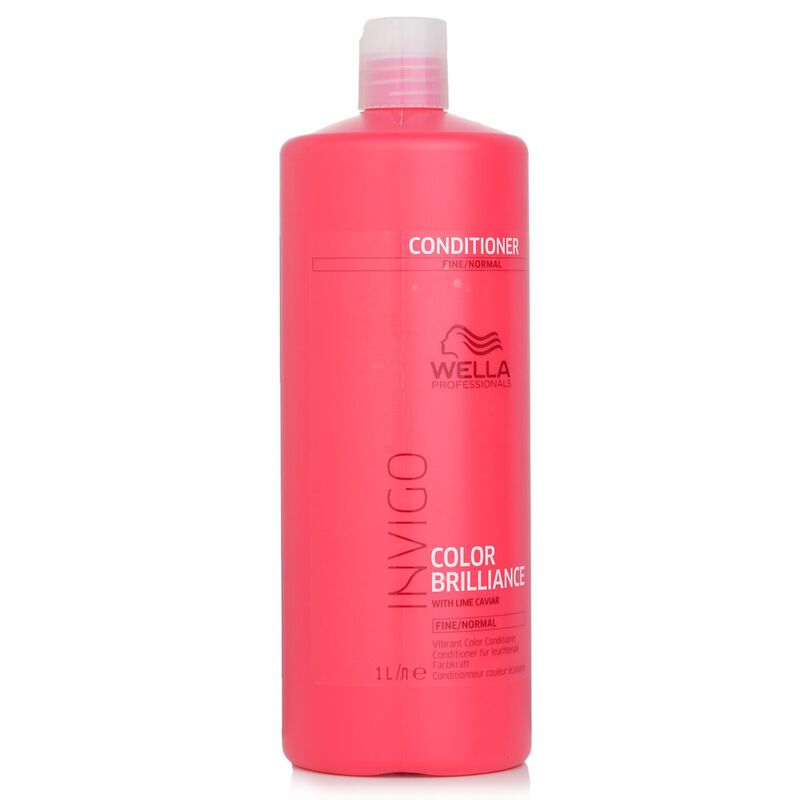 wella professionals invigo color brilliance with lime caviar vibrant color conditioner