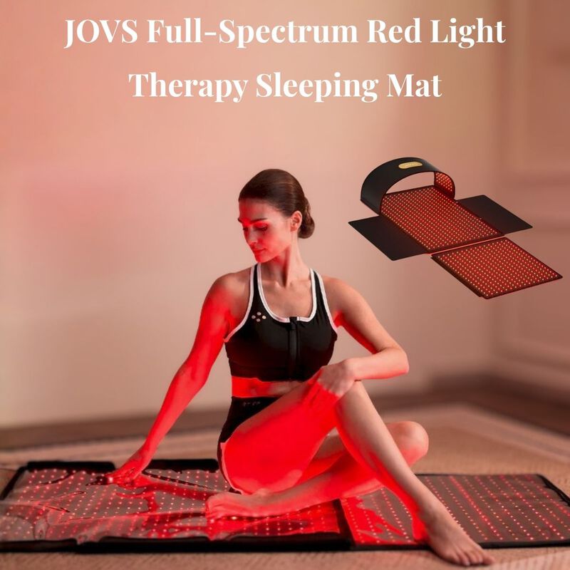 jovs red light therapy full body sleeping mat