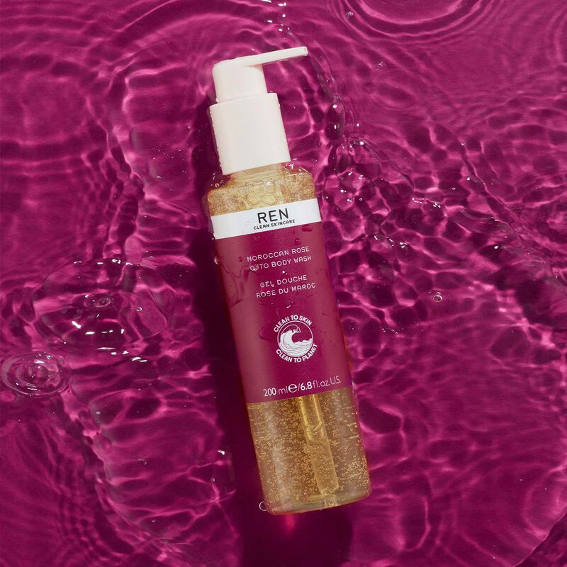 ren moroccan rose body wash
