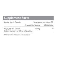 faces royal jelly 500mg  immune support  energy   nutritional wellness supplement