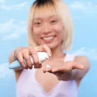 faces مرطب للوجه ووتر درينش واسع الطيف بعامل وقاية من أشعة الشمس بدرجة 45