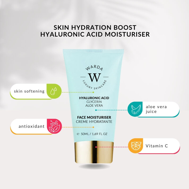 إرث سكين لندن skin hydration boost hyaluronic acid moisturiser
