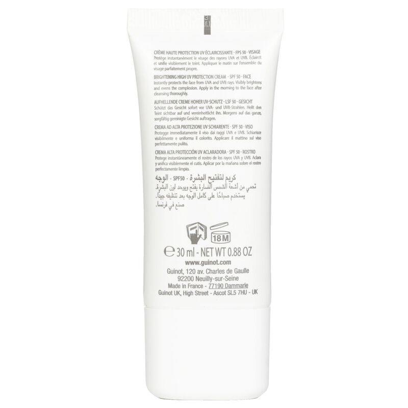 guinot newhite brightening uv shield spf50