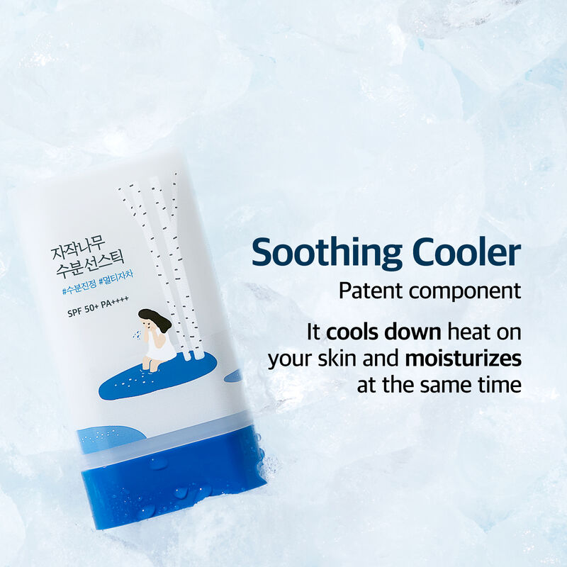 round lab birch moisturizing sun stick spf 50+ pa++++