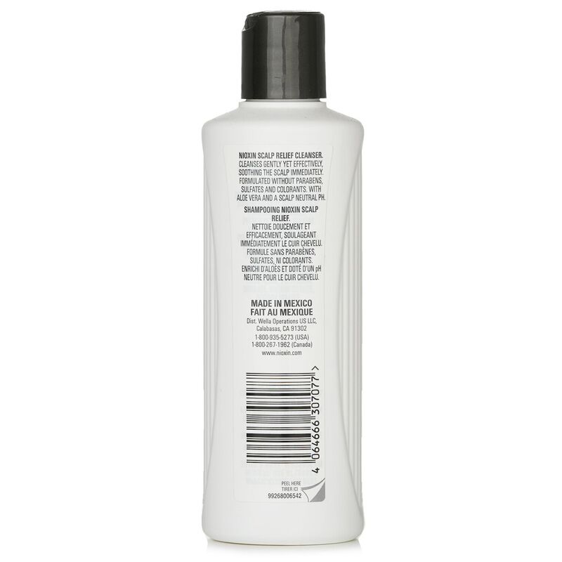 nioxin scalp relief cleanser shampoo
