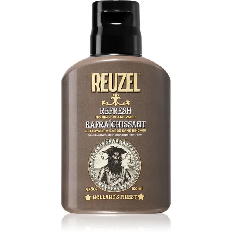 reuzel refresh no rinse beard wash
