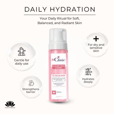 faces prebiotic cleansing foam for dry   sensitive skin