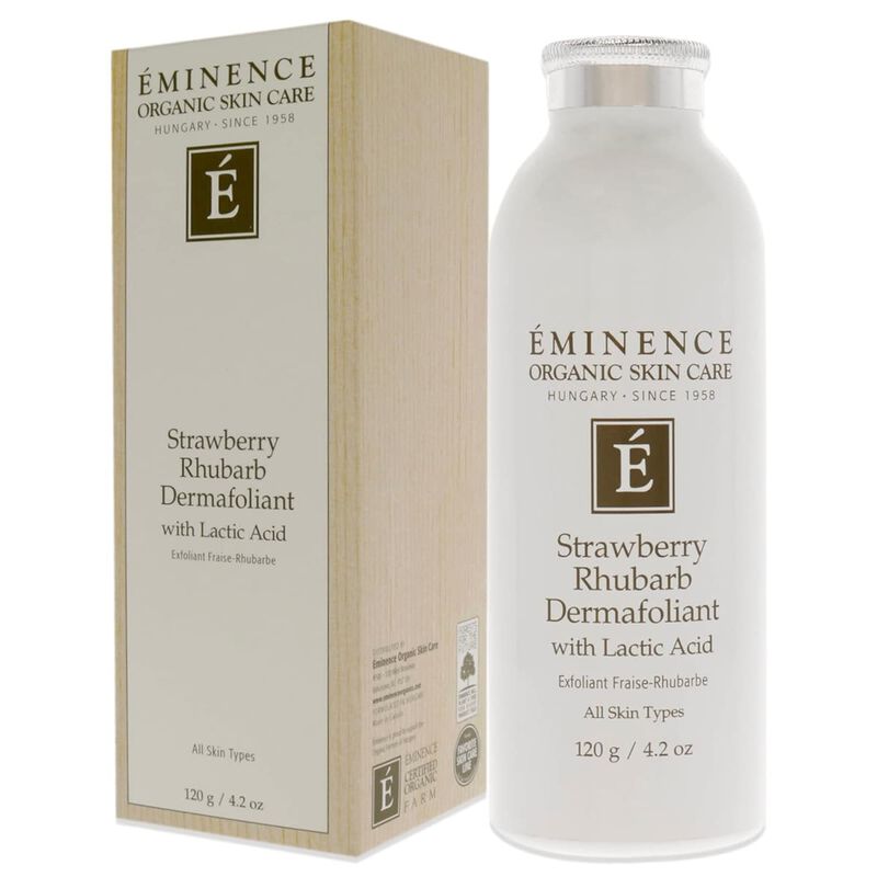 eminence organic skin care strawberry rhubarb dermafoliant