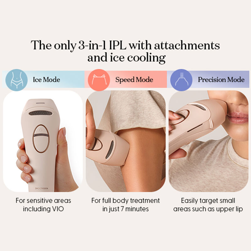 سموث سكين جهار بيور سويتش ازالة الشعر بتقنية ipl