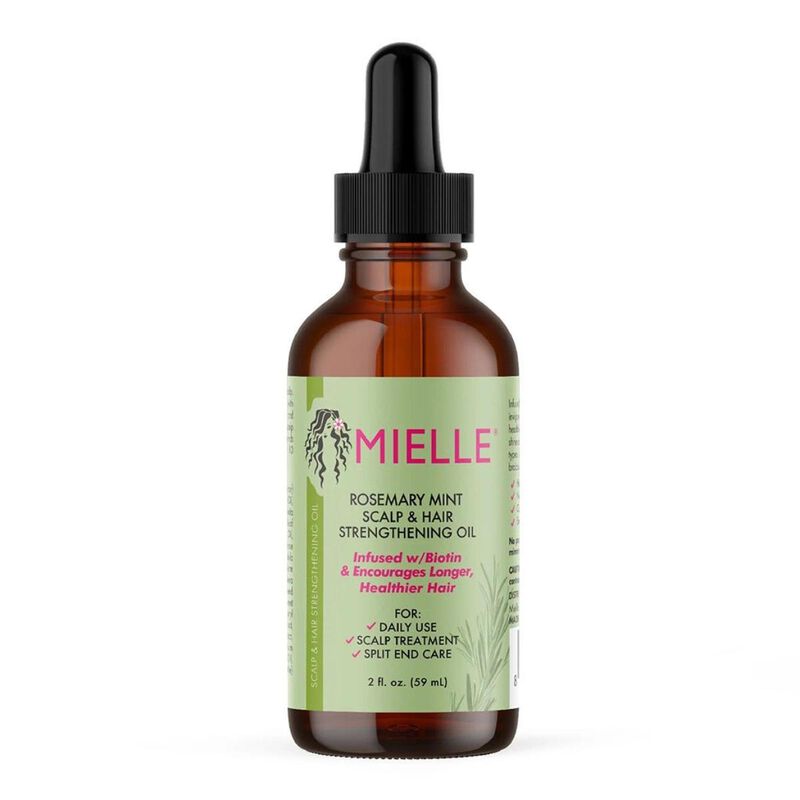 mielle organics زيت تقوية فروة الرأس والشعر بالروزماري والنعناع