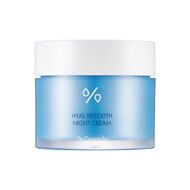 faces hyal reyouth night cream  deep hydration overnight repair moisturizer
