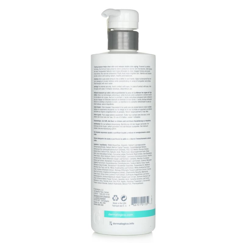 dermalogica active clearing clearing skin wash