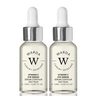2 x SKIN GLOW BOOST VITAMIN C EYE SERUM 15ml faces 2 x skin glow boost vitamin c eye serum 15ml