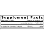 faces nutrition chromium picolinate