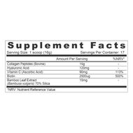 faces collagen beauty strawberry lemon  hydrolysed collagen with hyaluronic acid and vitamin c