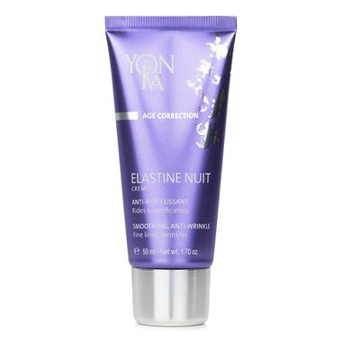 faces age correction elastine nuit creme with elastin peptides   smoothing  anti wrinkle