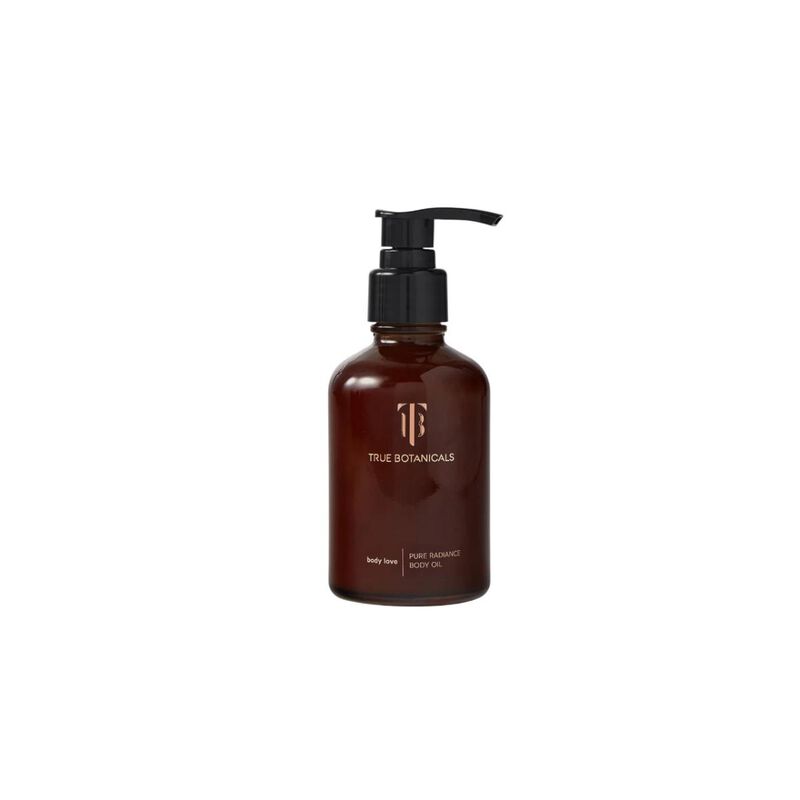 true botanicals pure radiance body oil
