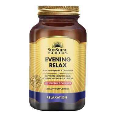 Nutrition Evening Relax 100 Vegetable Capsules faces nutrition evening relax 100 vegetable capsules